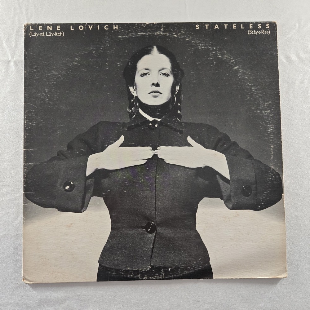 Lene Lovich Stateless Stiff/Epic JE-36102 1979 Record LP Vinyl VG Tested